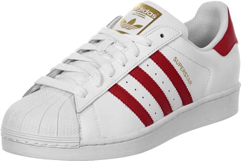 adidas superstar foundation weiß rot